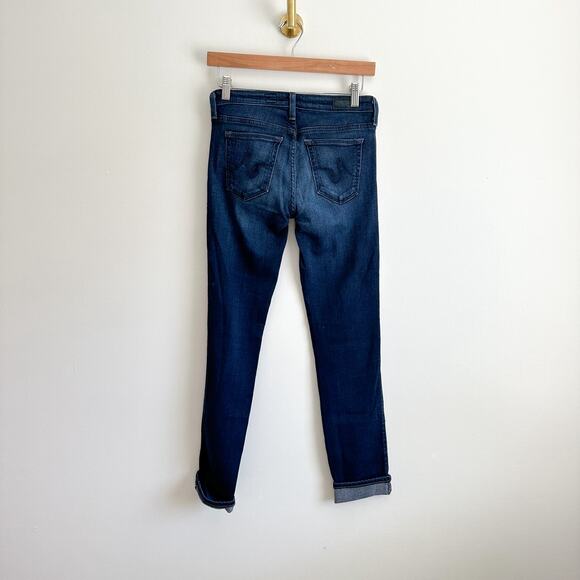 Adriano Goldschmied The Stilt Cigarette Leg Mid Rise Skinny Jeans Blue 26 - Picture 3 of 10